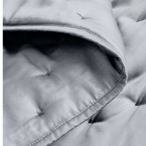 Hotel Collection Silver Gray Quilted Comforter